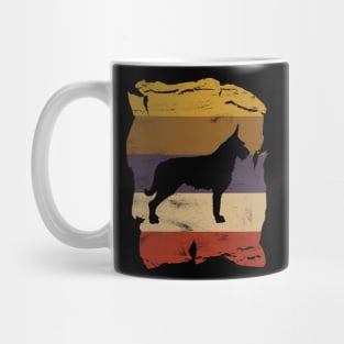 Berger Picard Distressed Vintage Retro Silhouette Mug